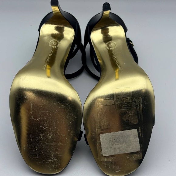 HIGH-HEEL SANDALS SLIP-ON STYLE VON STELLA MCCARTNEY SIZE 38 - Picture 7 of 9